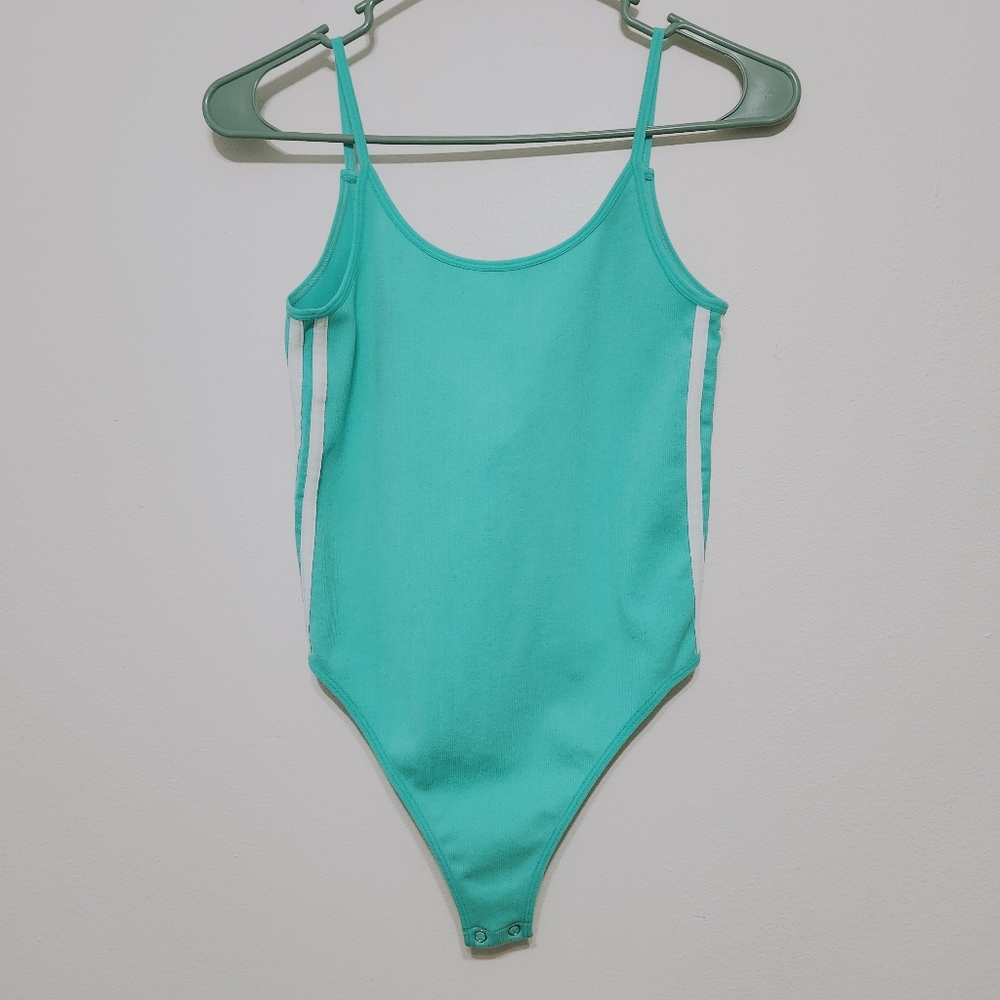 Ribbed Stripe Bodysuit